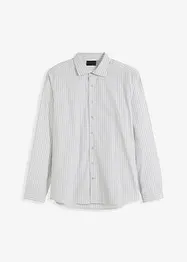 Camicia elegante gessata, slim fit, bonprix