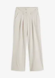 Pantaloni svasati, a vita alta, bonprix