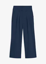 Pantaloni svasati, a vita alta, bonprix