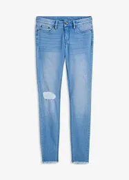 Jeans super skinny, a vita bassa, bonprix