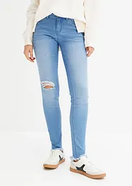 Jeans super skinny, a vita bassa, bonprix