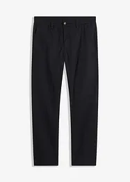 Pantaloni chino elasticizzati con cotone biologico loose fit, straight, bonprix
