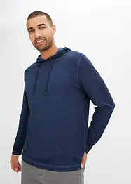 Maglia a maniche lunghe con effetto lavato, bonprix