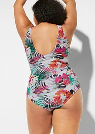 Costume intero a portafoglio con effetto modellante medio, bonprix