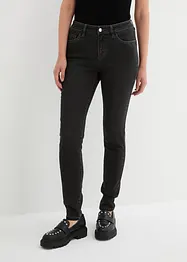 Jeans modellanti skinny, a vita media, bonprix