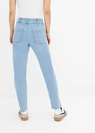 Jeans barrel shape, a vita media, bonprix