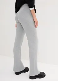 Pantaloni in maglia con cinta elastica e laccetto da annodare, bonprix