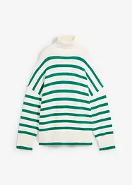 Maglione oversize con spacchi ai lati, bonprix