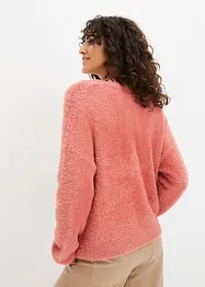 Cardigan morbido con bottoni decorativi, bonprix