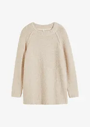 Maglione in filato teddy, bonprix