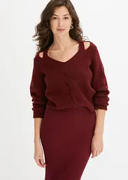 Maglione corto, bonprix