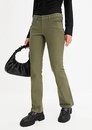 Pantaloni in twill flared, bonprix