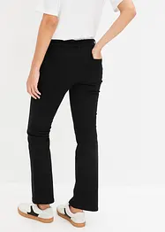 Pantaloni in twill flared, bonprix