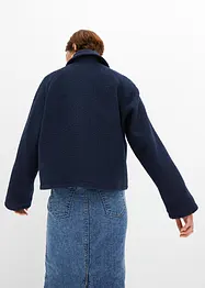 Giacca teddy da mezza stagione in bouclé, bonprix