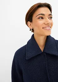 Giacca teddy da mezza stagione in bouclé, bonprix