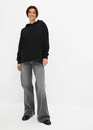 Felpa oversize extra lunga, bonprix