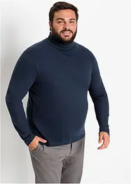 Maglia dolcevita a maniche lunghe in puro cotone, bonprix