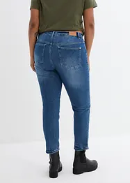 Jeans cropped slim fit, a vita media, bonprix