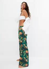 Pantaloni pigiama lunghi ampi in misto viscosa morbido, bonprix