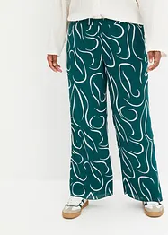 Pantaloni fluenti in fantasia, bonprix