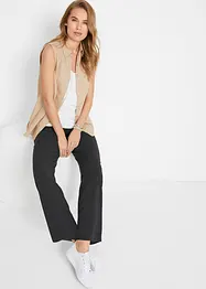 Pantaloni in viscosa con elastico in vita, bonprix