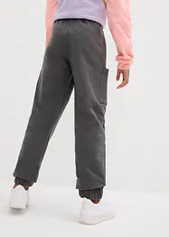 Pantaloni cargo in felpa di cotone biologico, bonprix