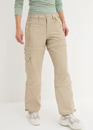 Pantaloni funzionali zip-off idrorepellenti, bonprix