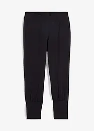 Pantaloni capri sportivi alla turca ultra morbidi, bonprix