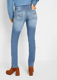 Jeans skinny elasticizzati, vita media, bonprix