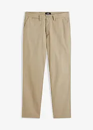 Pantaloni chino in puro cotone regular fit, straight, bonprix