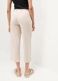 Pantaloni culotte con tasche e cinta comoda, bonprix