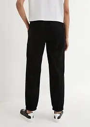 Pantaloni jogger con cinta comoda in popeline, bonprix