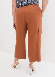 Pantaloni cargo ampi e cropped, bonprix