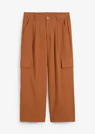 Pantaloni cargo ampi e cropped, bonprix