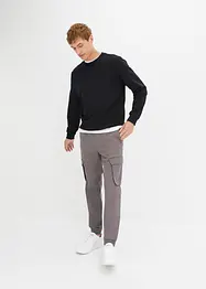 Pantaloni cargo con elastico in vita regular fit, straight, bonprix