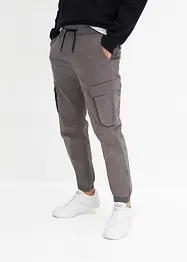 Pantaloni cargo con elastico in vita regular fit, straight, bonprix