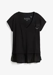 Maglia con effetto doppiato, bonprix