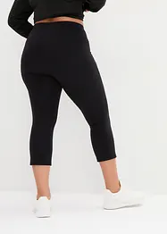 Leggings capri sportivi ultrasoft con tasche laterali, bonprix