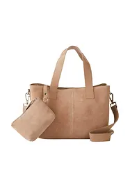 Borsa a mano in pelle, bonprix