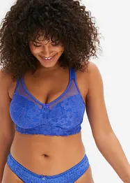 Reggiseno contenitivo senza ferretto con spalline imbottite, bonprix