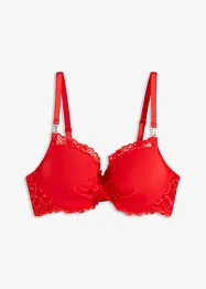 Reggiseno con coppe preformate, ferretto e poliammide riciclata, bonprix