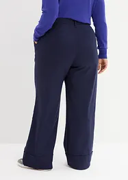 Pantaloni larghi, a vita alta, bonprix