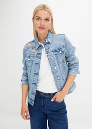 Giacca di jeans con applicazioni, bonprix