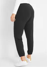 Pantaloni in jersey di viscosa fluente con tasche, bonprix