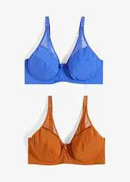 Reggiseno con ferretto (pacco da 2), bonprix