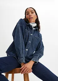 Giacca-camicia in jeans, oversize, bonprix