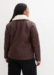 Giacca bomber in similpelle, bonprix