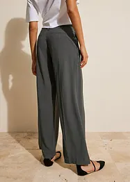 Pantaloni a palazzo con pinces, bonprix