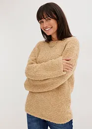 Maglione in bouclé morbido, bonprix