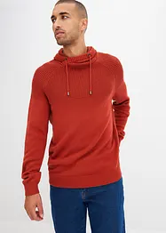 Maglione con collo a scialle, bonprix